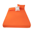 Cearceaf de pat de o singură culoare 90 x 200 cm portocale