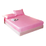 Cearceaf de pat satinat 180 x 200 cm roz