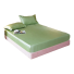 Cearceaf de pat satinat 180 x 200 cm verde deschis