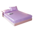 Cearceaf de pat satinat 180 x 200 cm violet deschis