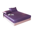 Cearceaf de pat satinat 180 x 200 cm violet închis