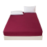 Cearșaf de pat de o singură culoare 180 x 200 cm burgundy