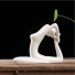 Ceramiczna statuetka jogina 12