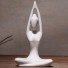 Ceramiczna statuetka jogina 2