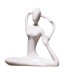 Ceramiczna statuetka jogina 6