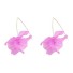 Cercei Dangle pentru femei G428 violet deschis