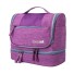 Cestovná kozmetická taška fialová