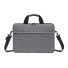 Cestovná taška s nastaviteľným popruhom na MacBook 14 palcov, 37 x 27 cm sivá