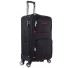 Cestovní kufr na kolečkách T1163 černá