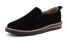 Chelsea-Wildleder-Loafer für Damen J1763 schwarz