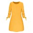 Chiara női ruha - túlméretes sárga