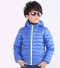 Chlapčenská štýlová zimná bunda J903 modrá
