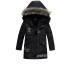 Chlapčenská zimná bunda A2857 čierna