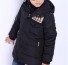 Chlapčenská zimná bunda Josh J1937 čierna
