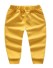 Chlapčenské bavlnené tepláky J904 žltá