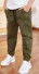 Chlapčenské nohavice L2250 armádny zelená