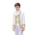 Chlapčenský oblek B1359 biela