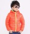Chlapecká stylová zimní bunda J903 oranžová