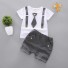 Chlapecké tričko a kraťasy L1142 šedá