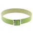 Choker de piele pentru femei verde deschis