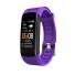 Chytré fitness hodinky K1214 fialová