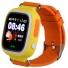 Chytré hodinky Q90 s GPS lokátorom J2544 oranžová