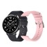 Chytré hodinky s náhradním páskem A2867 růžová