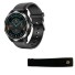 Chytré športové hodinky s hrudným pásom K1464 čierna