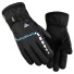 Ciepłe zimowe rękawiczki Męskie wiatroszczelne rękawiczki Męskie Rękawiczki śniegowe Z antypoślizgowymi rękawicami narciarskimi Z paskiem na nadgarstek niebieski