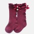 Ciorapi de fată burgundy