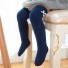 Ciorapi de fată cu arc albastru inchis