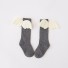 Ciorapi fete cu aripi A1505 gri inchis