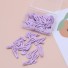 Cleme colorate pentru câini mici 50 buc violet deschis