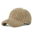 Cordcap für Damen beige