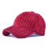 Cordcap für Damen rot