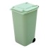 Coș de gunoi de birou N624 verde deschis