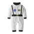 Costum de cosmonaut pentru copii alb