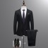 Costum formal pentru bărbați J2947 negru