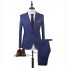 Costum formal pentru bărbați J3169 albastru