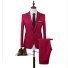 Costum formal pentru bărbați J3169 burgundy