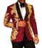 Costum pentru bărbați A2620 roșu