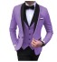 Costum pentru bărbați F323 violet