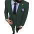 Costum pentru bărbați F334 verde inchis