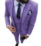 Costum pentru bărbați F334 violet deschis