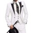 Costum pentru bărbați F335 alb