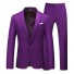 Costum pentru bărbați F387 violet