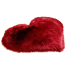 Covor in forma de inima 30x40 cm burgundy