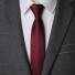 Cravată bărbătească T1221 burgundy