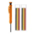 Creion mecanic cu reumplere T1048 portocale