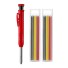 Creion mecanic cu reumplere T1048 roșu